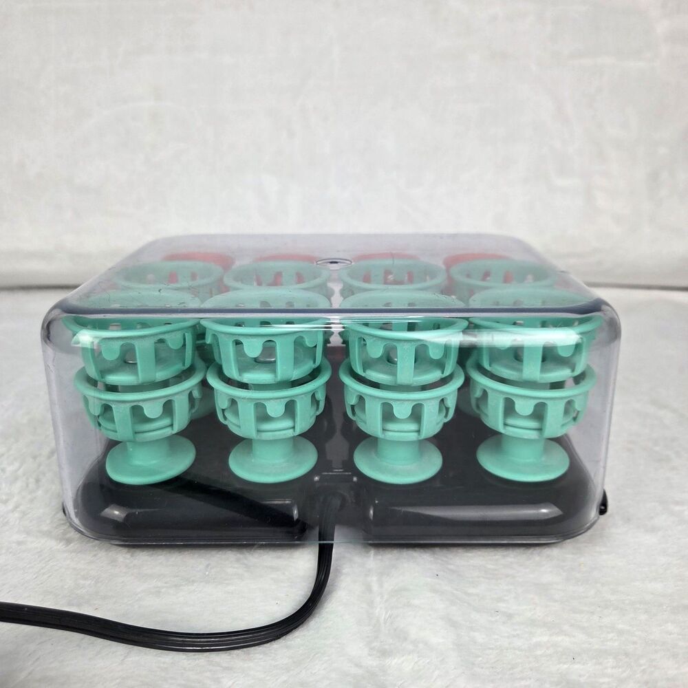 Vintage Clairol Lock ’n Roll BT-1 Hair Setter 24 Rollers Tested Works - Picture 7 of 11